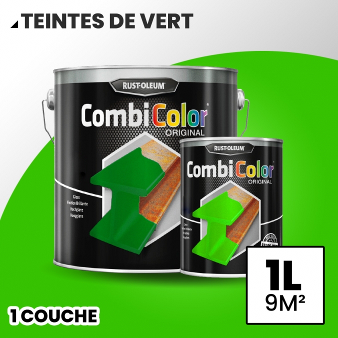 Peinture pour métal Rust-Oleum CombiColor brillant doré 250 ml, peintures-speciales