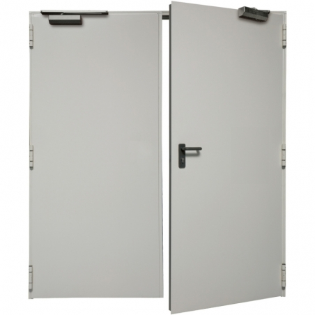 Porte 2 vantaux premium, coupe-feu 1h, STOCK garantie, Livraison rapide