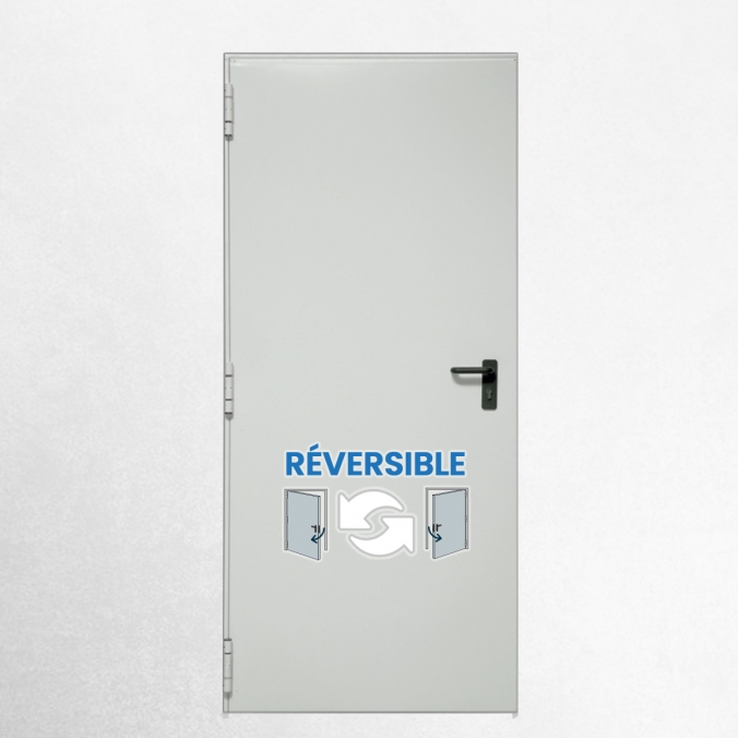 Porte de service métallique...