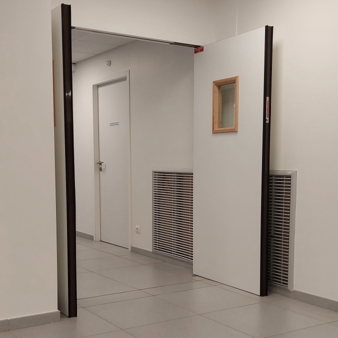 Bloc porte 2 vantaux...