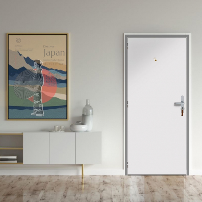 Bloc porte palière de...