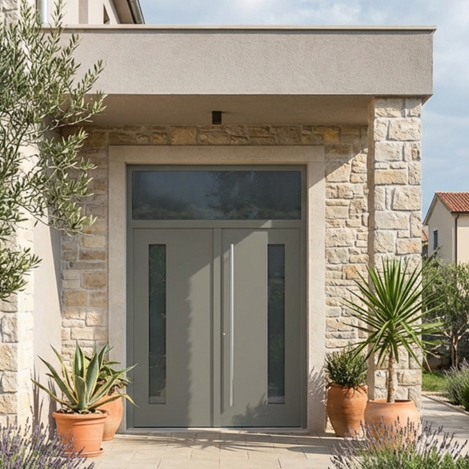 Porte d'entrée 2 vantaux ISA