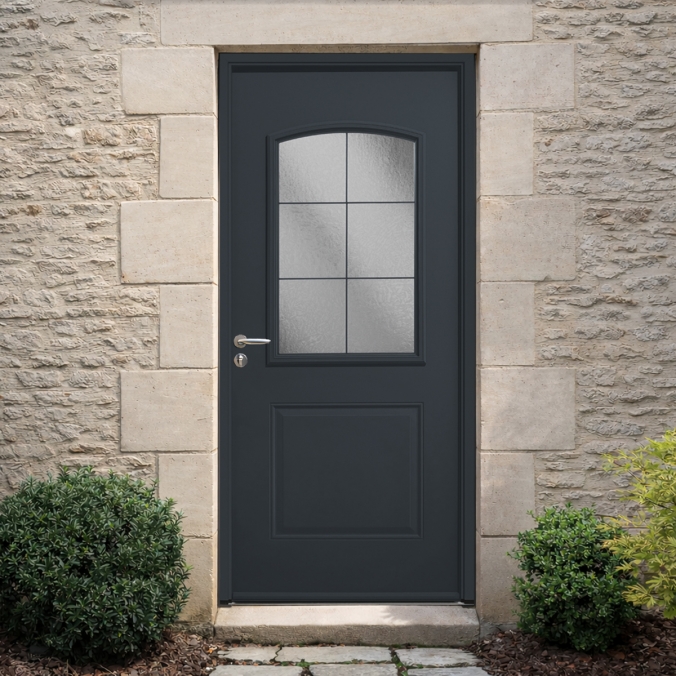 Porte d'entrée acier monobloc MALO
