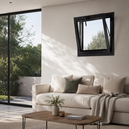 Fenêtre soufflet Aluminium