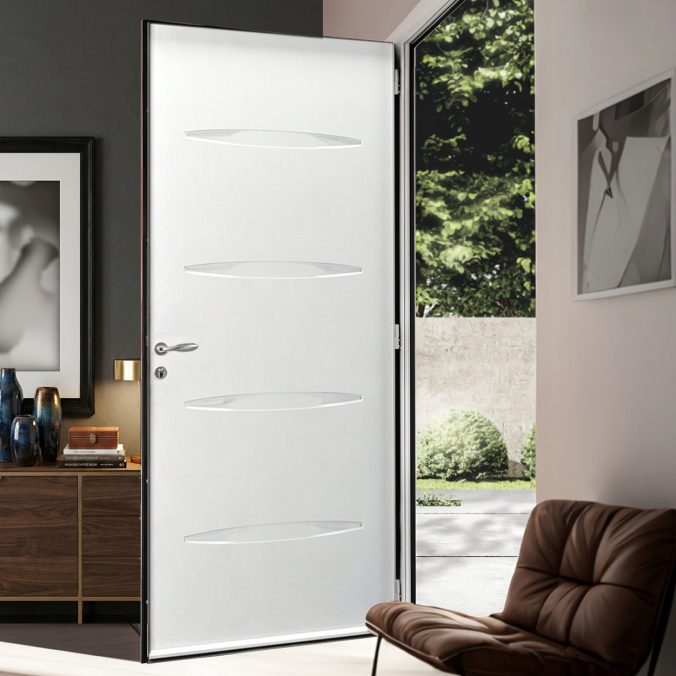 Porte d'entrée SAVIO sur-mesure en acier garantie 10 ans