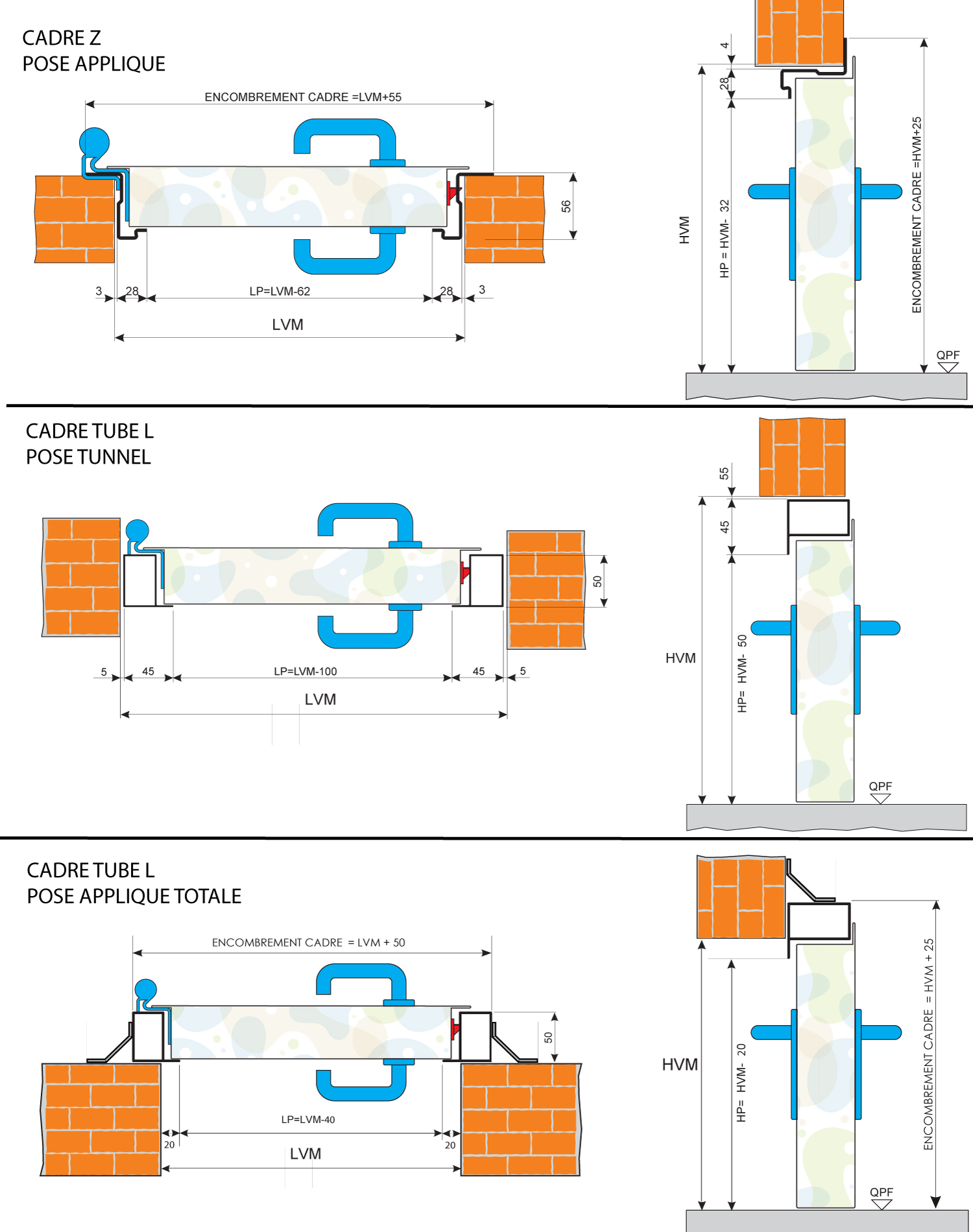 Porte coupe-feu 30mn 1 vantail sur-mesure