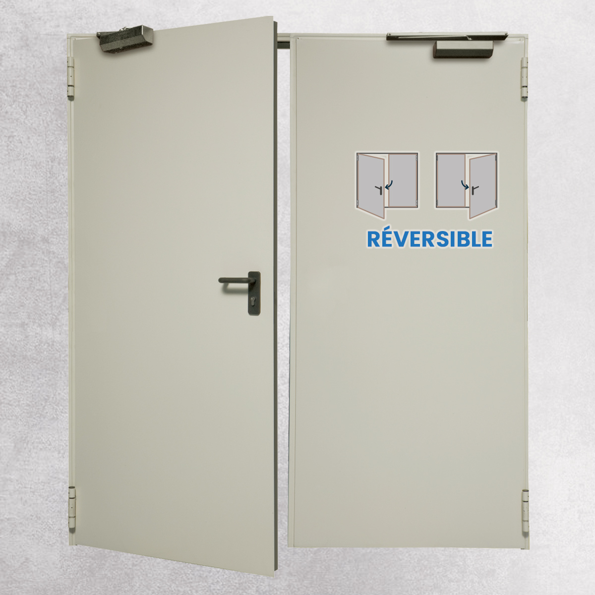 Porte métallique sur mesure - porte métal sur mesure